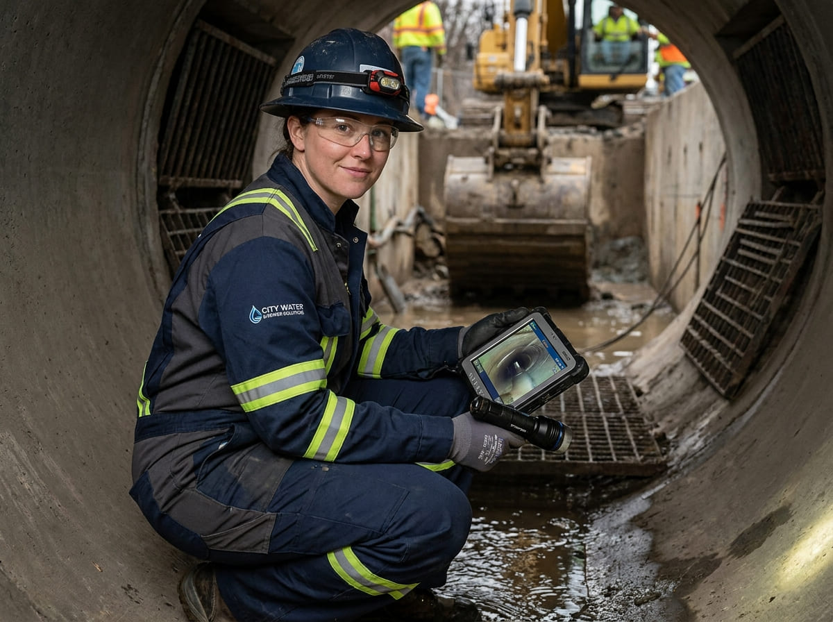 Sewer Line Inspection & Replacement in Birchwood